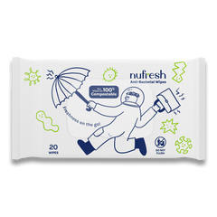 Khăn lau diệt khuẩn Nufresh (20 miếng)