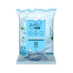 Khăn lau khử mùi Bello Cooling (20 tờ)