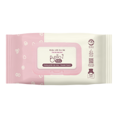 Khăn ướt Bello 100% Pure Water Baby Wipes - Thơm (100 tờ)