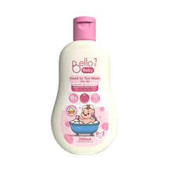 Sữa tắm gội toàn thân Bello Baby (Hương phấn) (200ml)