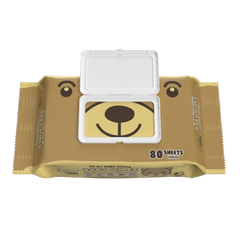 Khăn lau trẻ em Bello 99,9% nước tinh khiết (80 tờ)