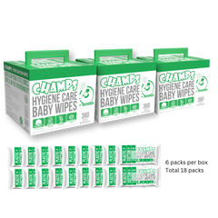 Khăn lau trẻ em Champs Hygiene Care
