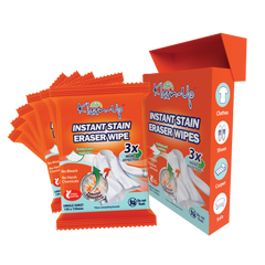 Khăn lau tẩy vết bẩn Kleen-Up Instant Stain Eraser Wipes (6 tờ)