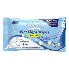 Khăn lau sàn ướt Kleen-Up - Lemon Fresh (15 tờ)