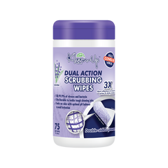 Khăn lau tẩy tế bào chết Kleen-up Dual Action Scrubbing Wipes (75 tờ)