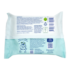 Khăn lau mặt Nufresh Micellar Water với công nghệ Micelles hoạt tính 25 tờ