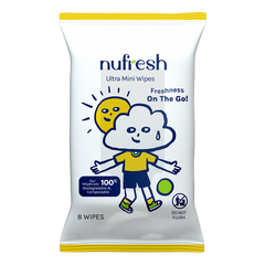 Khăn lau Nufresh Ultra Mini 8 miếng x 4