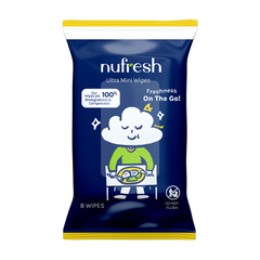 Khăn lau Nufresh Ultra Mini 8 miếng x 4