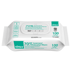 Khăn lau khử trùng toàn thân Virox 2% Chlorhexidine Digluconate 12 miếng