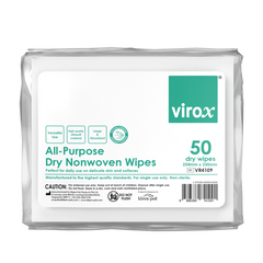Khăn lau khô đa năng Virox không dệt (50 khăn lau khô)