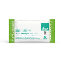 Khăn lau khử trùng toàn thân Virox 2% Chlorhexidine Digluconate 12 miếng