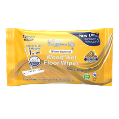 Khăn lau sàn gỗ ướt Kleen-Up (15 tờ)