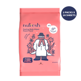 Khăn lau làm mát Nufresh (20 miếng) - Hương hoa đào