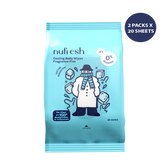 Khăn lau làm mát Nufresh (20 miếng) - Không mùi