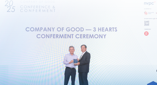Kleen-Pak Recognised as a Company of Good (3 Hearts)