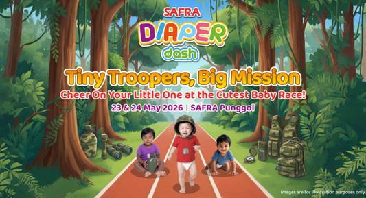 Champs Baby Wipes Proudly Supports SAFRA Diaper Dash 2026