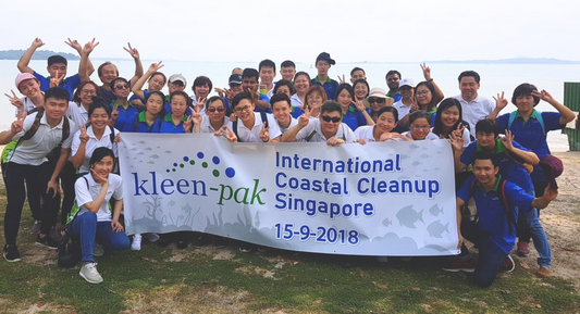 Kleen-Pak International Coastal Cleanup, Singapore 2018 @ Changi Beach