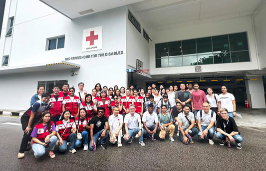 Donation Drive with Singapore Red Cross