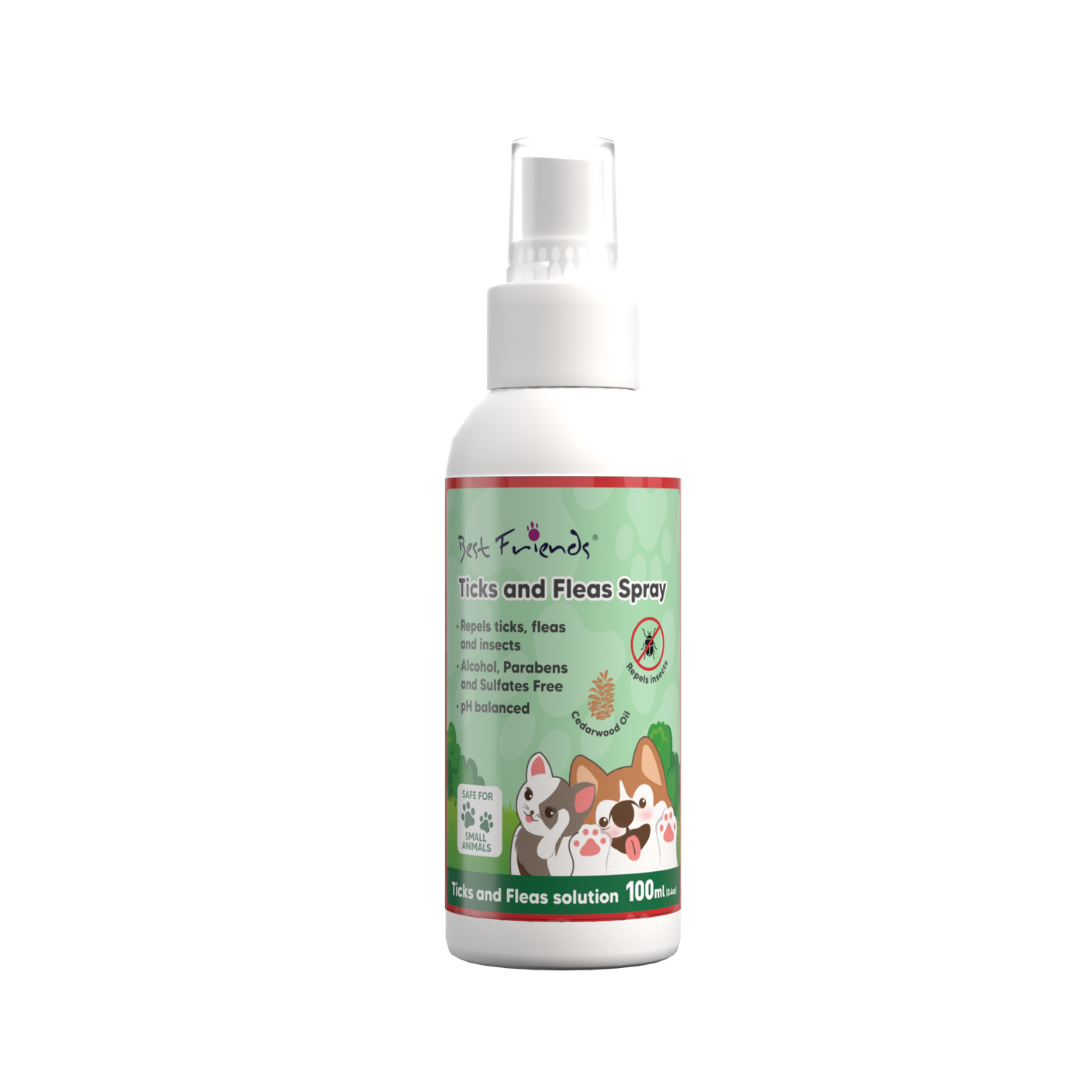 Best Friends Ticks & Fleas Repellent Spray (100ml)