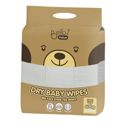 BELLO VALUE DRY WIPES 600G