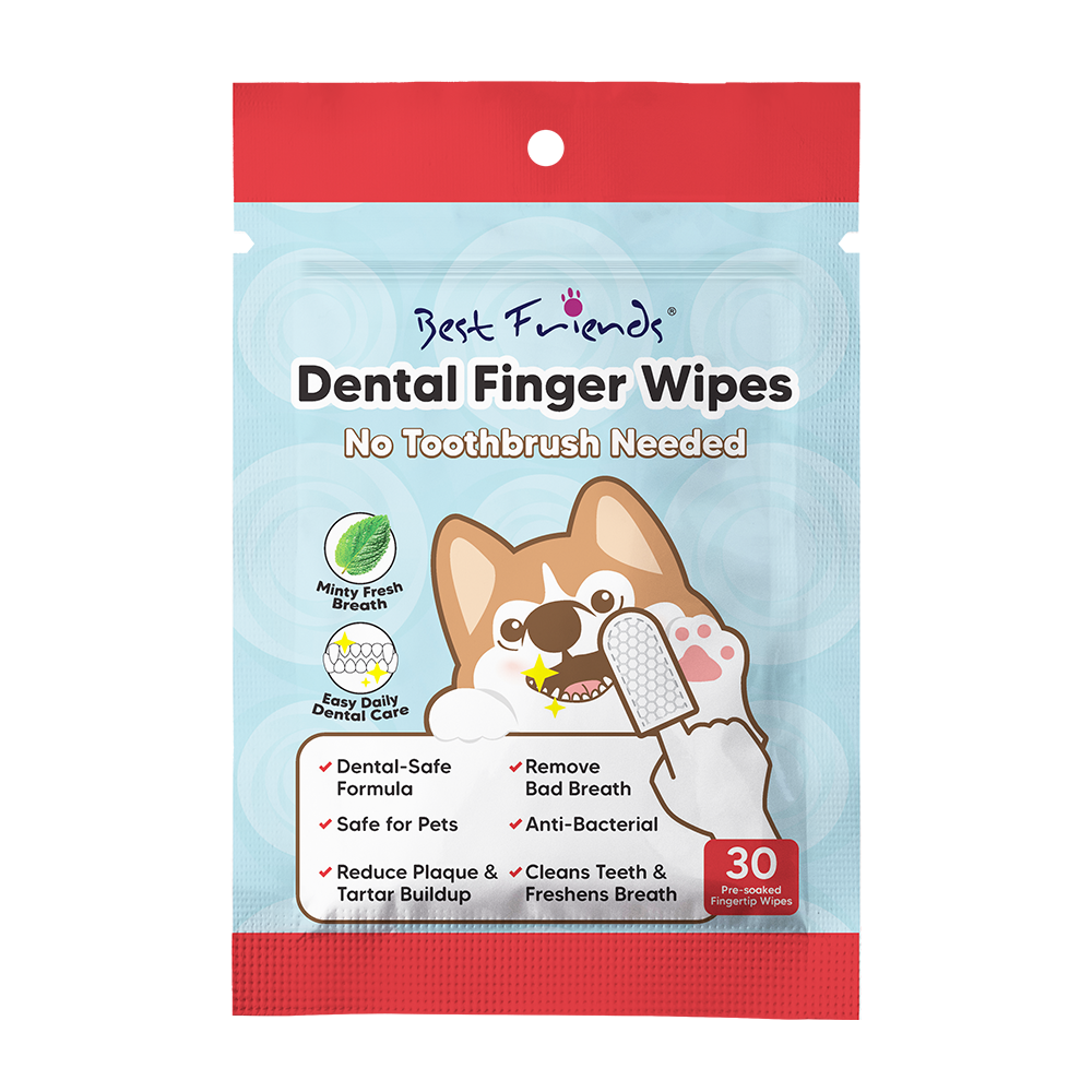 Best Friends Dental Finger Wipes (30 Pre-soaked Fingertip Wipes)