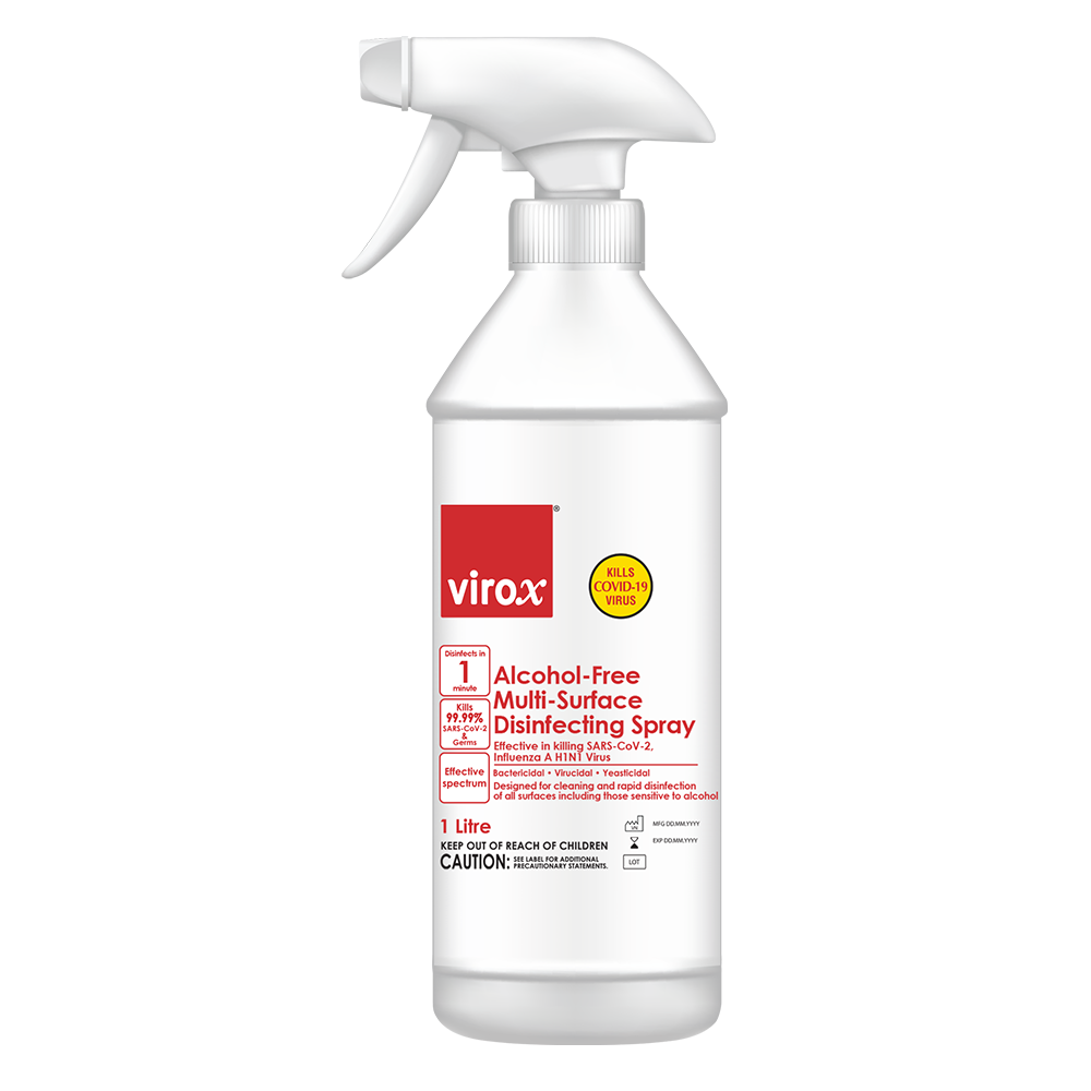 Virox Alcohol-Free Multi-Surface Disinfectant (1 Litre)