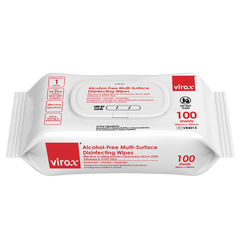 Virox Alcohol-Free Multi-Surface Disinfecting Wipes (100 sheets)
