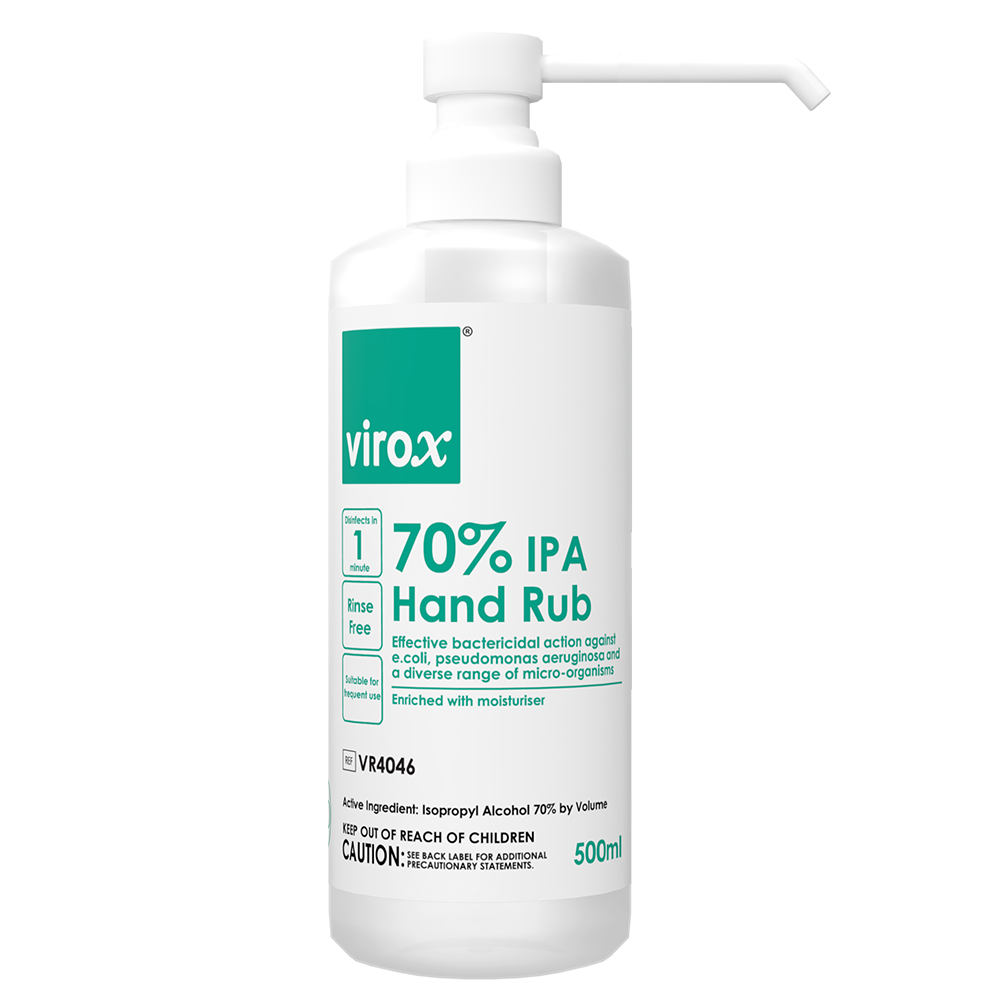 Virox 70% IPA Hand Rub (500ml)