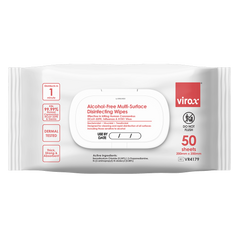 Virox Alcohol-Free Multi-Surface Disinfecting Wipes (50 sheets)